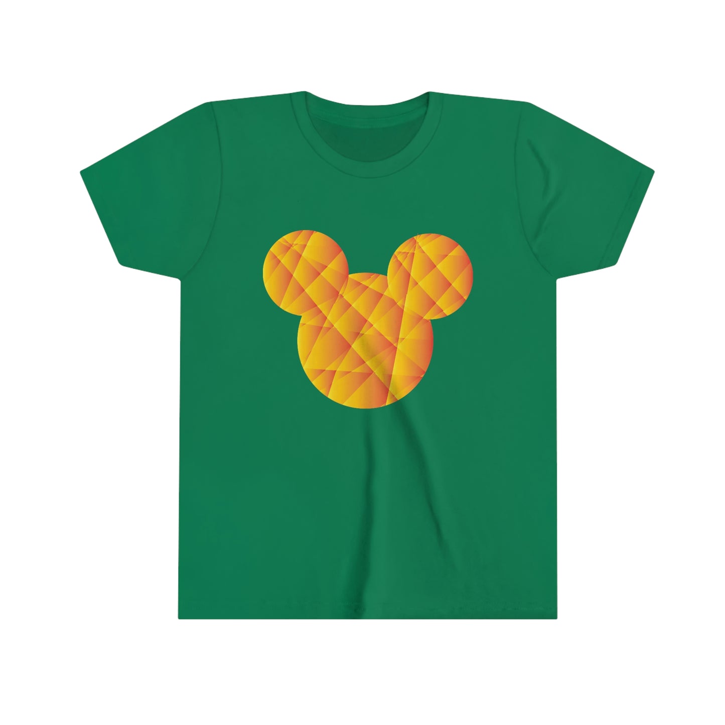 Abstract Mickey Gold Dust T-shirt