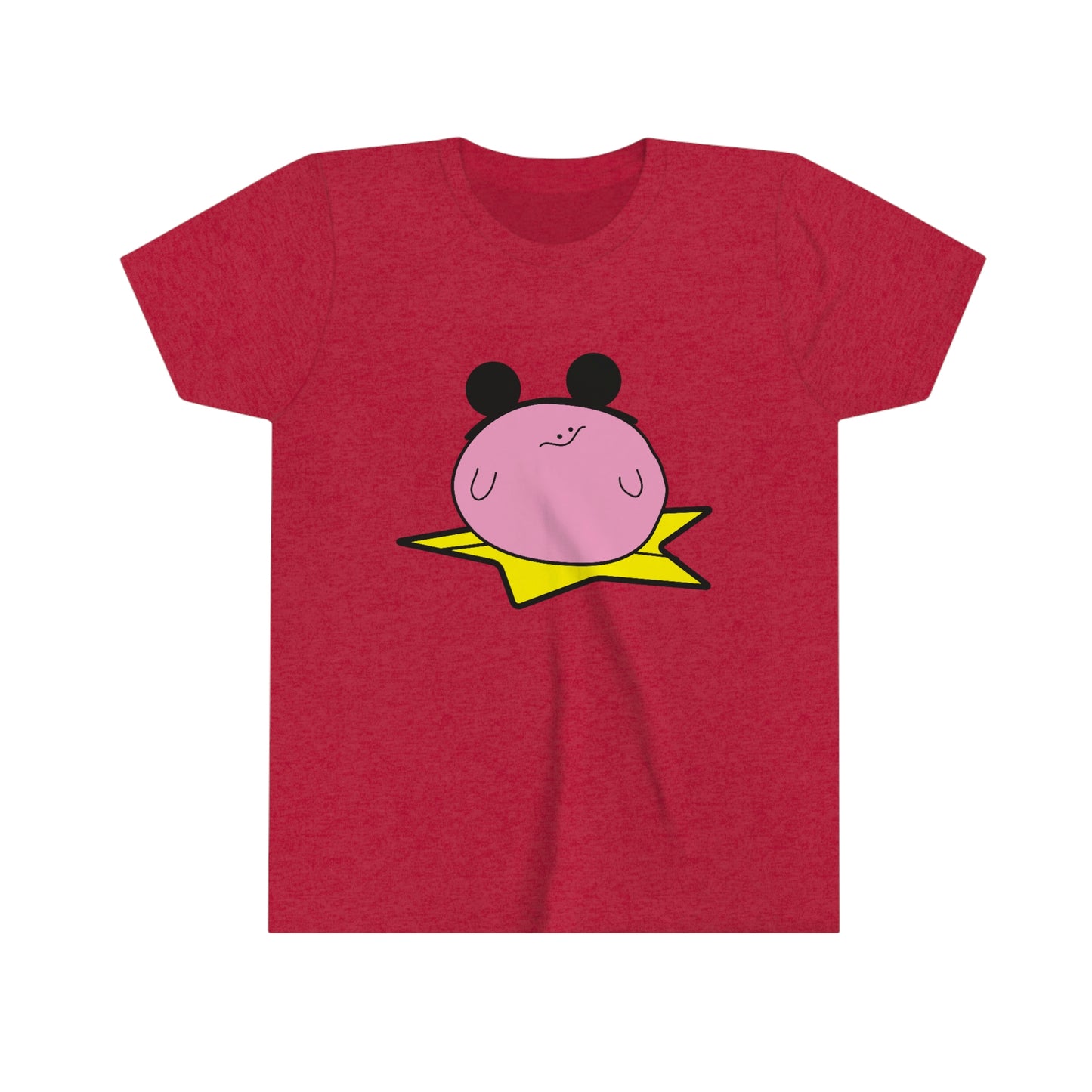 Derpy Kirby with Mickey Ears T-Shirt